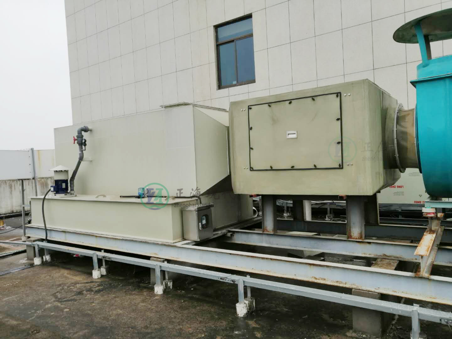  有機廢氣處理（活性炭處理裝置） 